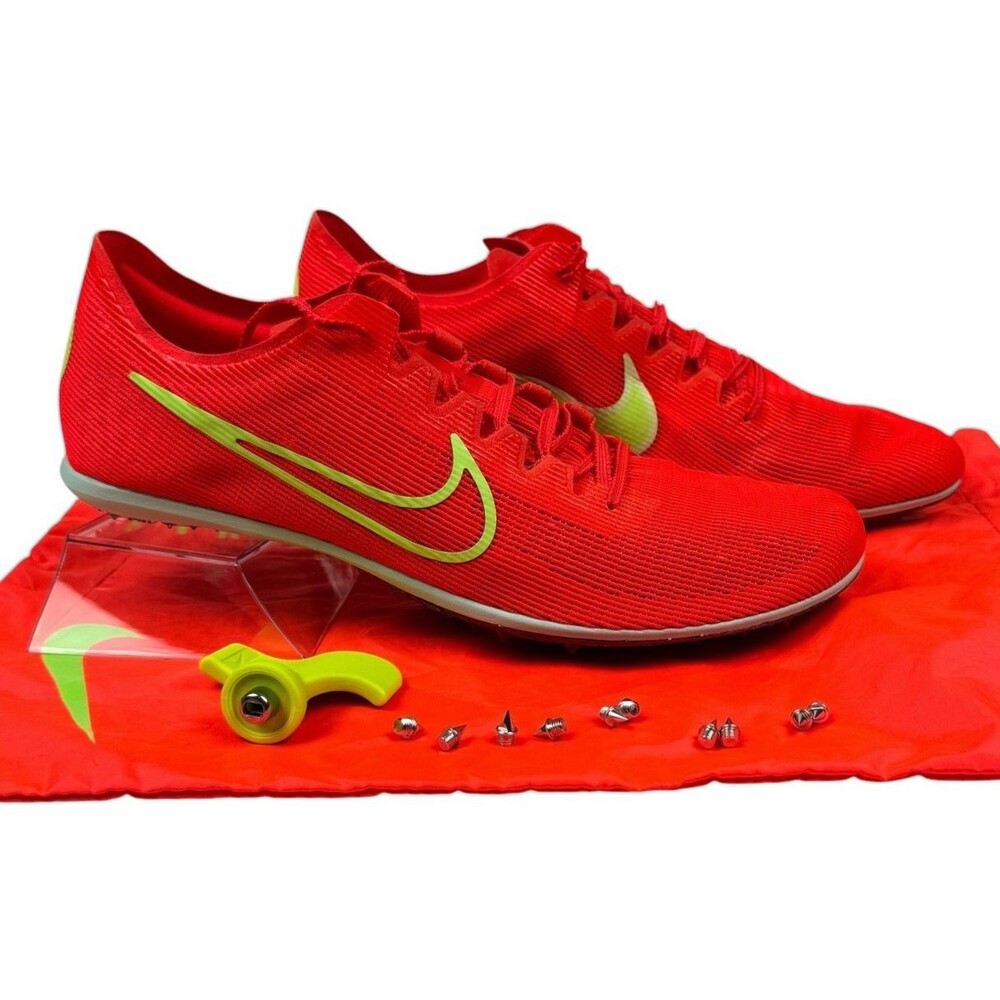 Nike Zoom Mamba 6 Mens Size 12.5 Track & Field Distance Spikes Lock & Bag New